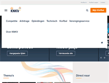 Tablet Screenshot of knkv.nl